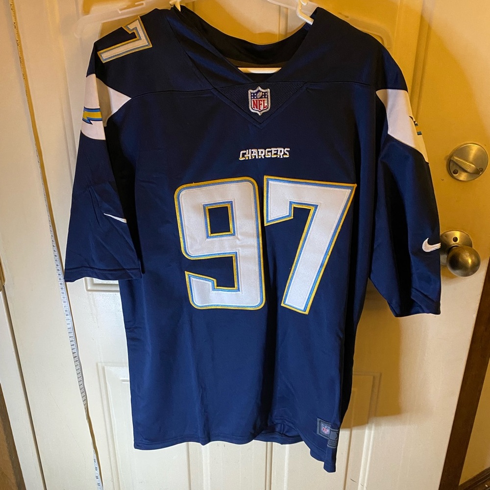 Los Angeles Chargers Blue Jersey Bosa 97 XL